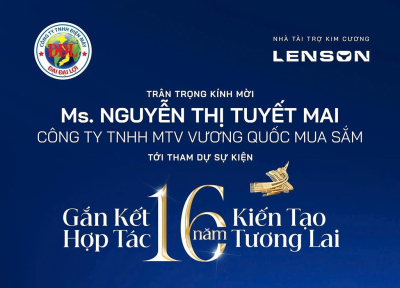 THƯ MỜI HỘI NGHỊ HỢP TÁC LENSON GỬI ĐẾN KINGSHOP.VN – KHẲNG ĐỊNH VỊ THẾ ĐẠI LÝ CHIẾN LƯỢC
