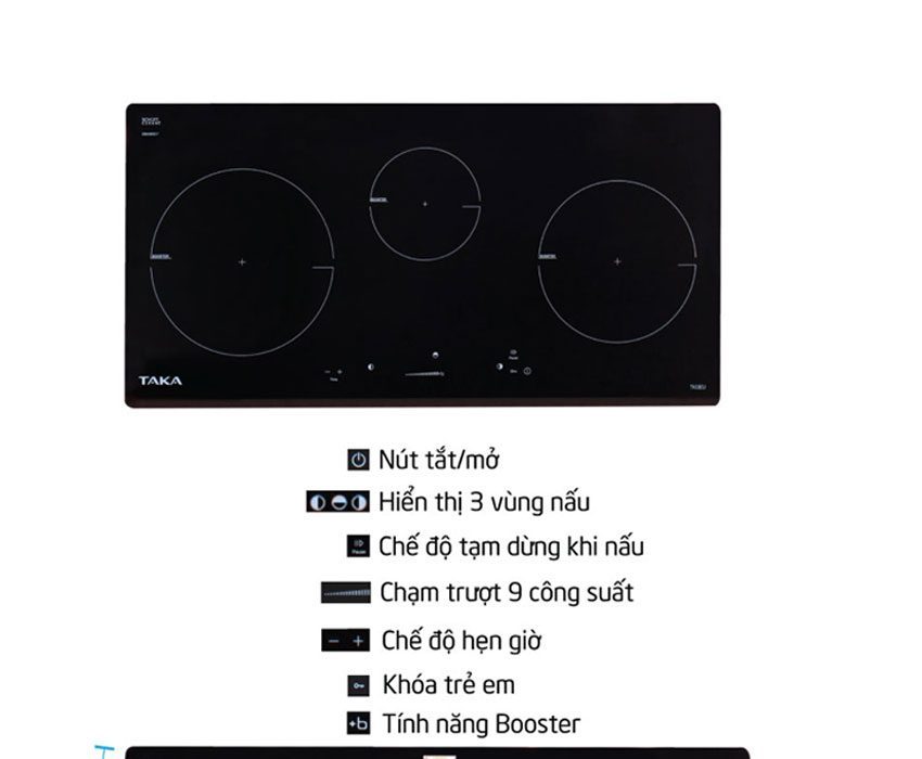 Bếp từ Taka TKI3EU - Hàng chính hãng