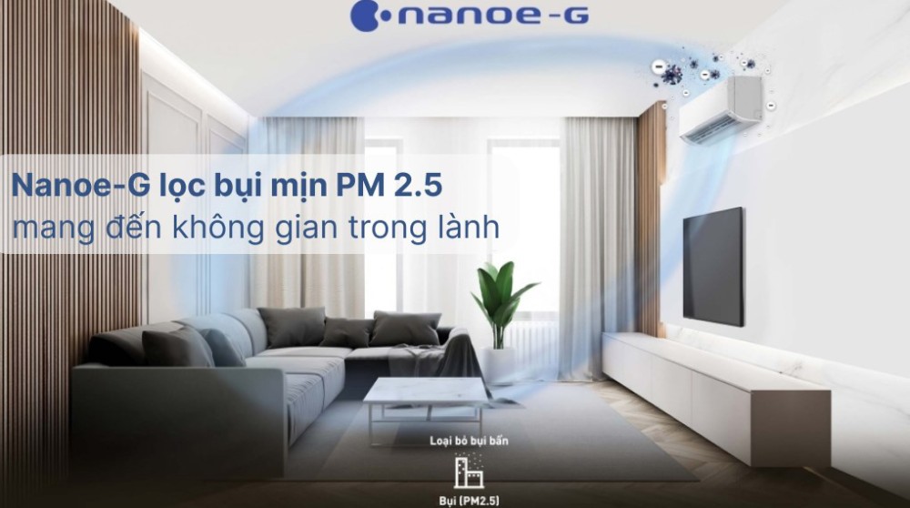 Máy lạnh Panasonic Inverter 1 HP CU/CS-PU9AKH-8 - Hàng chính hãng