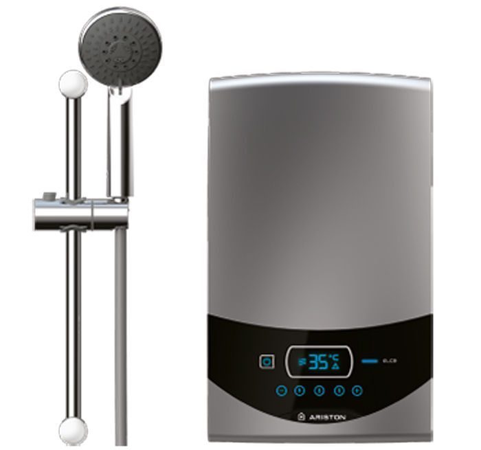 Máy tắm nước nóng lạnh Ariston AURES LUXURY SQUARE ST45PE-VN - Hàng chính hãng