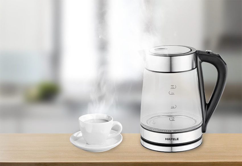 Ấm đun nước mặt kính Hafele T-602C - Hàng chính hãng