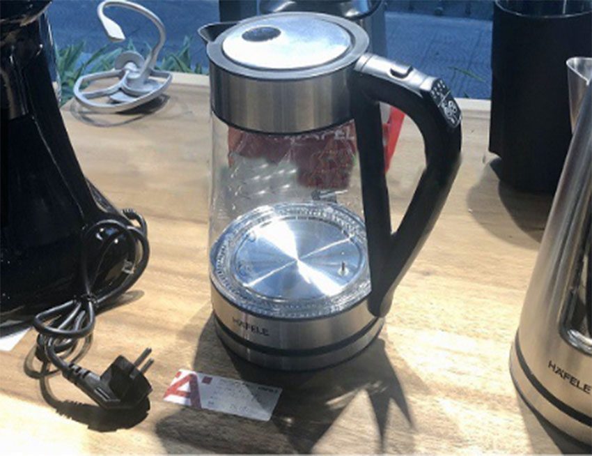 Ấm đun nước mặt kính Hafele T-602C - Hàng chính hãng