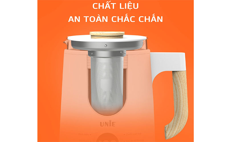 Ấm đun nước siêu tốc Unie UEK1081W - Hàng chính hãng