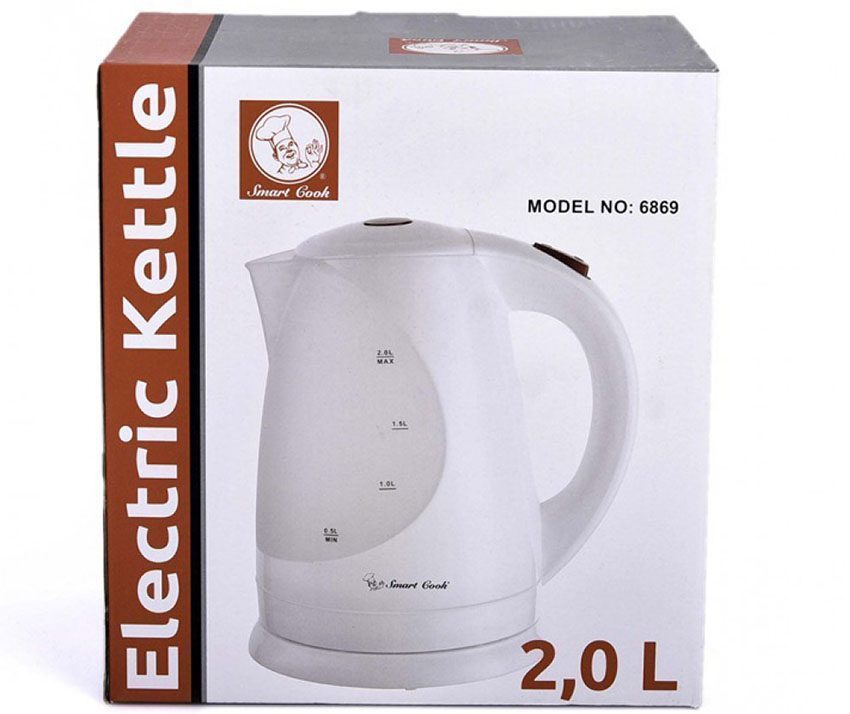 Ấm đun nước siêu tốc 2 lít Smartcook Elmich 6869 - Hàng chính hãng