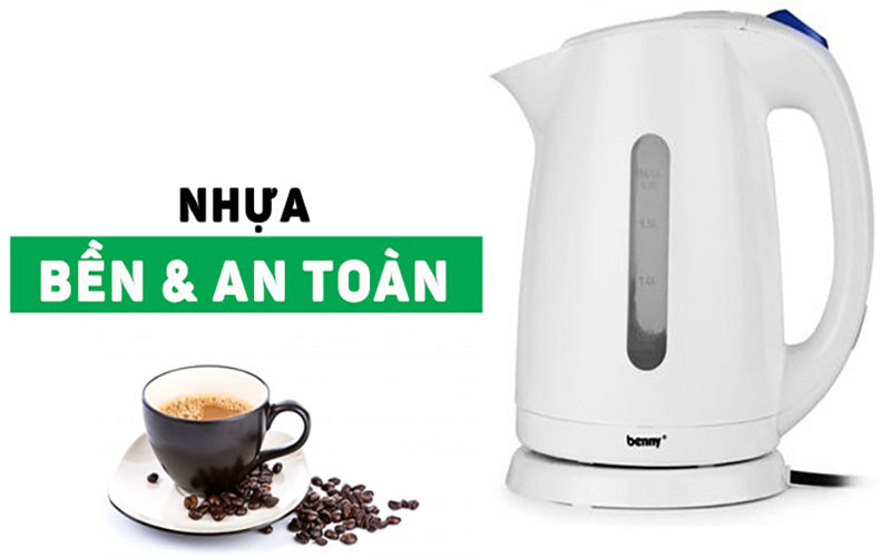 Ấm đun siêu tốc Benny BJ-18 - Hàng chính hãng