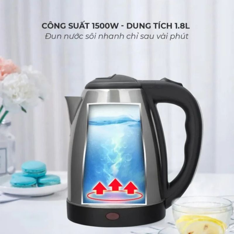 Ấm đun siêu tốc Malanda LK-1318 - Hàng chính hãng