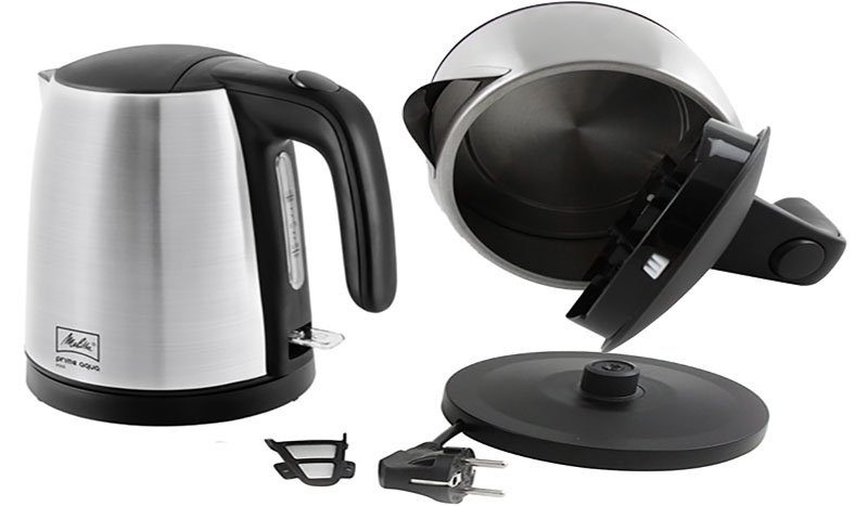 Ấm đun siêu tốc Melitta Prime Aqua mini - Hàng chính hãng