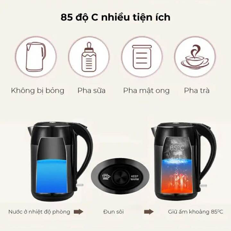 Ấm đun siêu tốc Smart Choice SCG-K004 - Hàng chính hãng