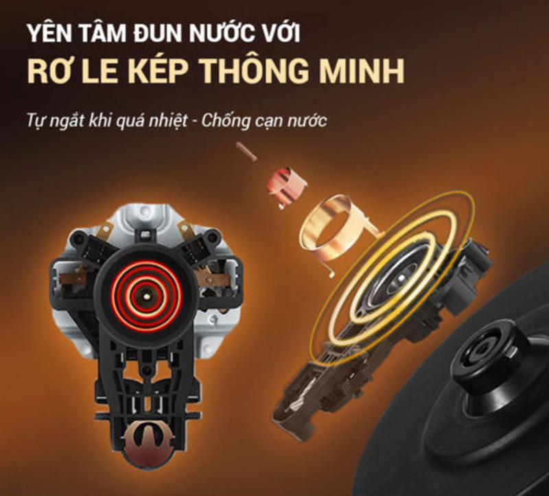  Ấm siêu tốc SmartChoice SCG-K005 - Hàng chính hãng