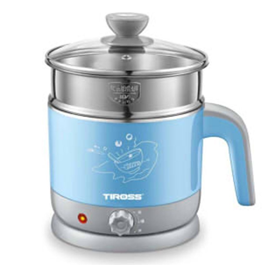 Ấm nấu điện đa năng Tiross TS1366 - Hàng chính hãng
