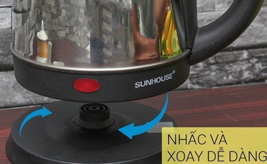 Ấm siêu tốc Inox Sunhouse SHD-1053 - Hàng chính hãng