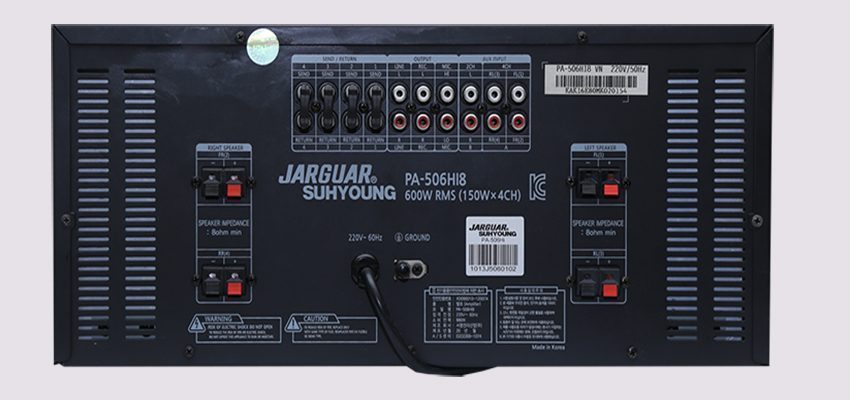 Amply Jarguar Suhyoung PA-506HI - Hàng chính hãng