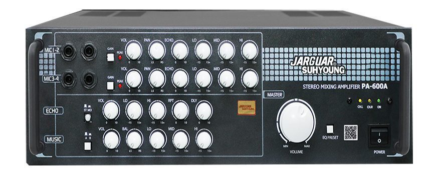 Amply Jarguar Suhyoung PA-600A - Hàng chính hãng