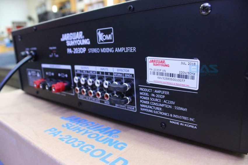 Amply Jarguar Suhyoung PA-203DP - Hàng chính hãng