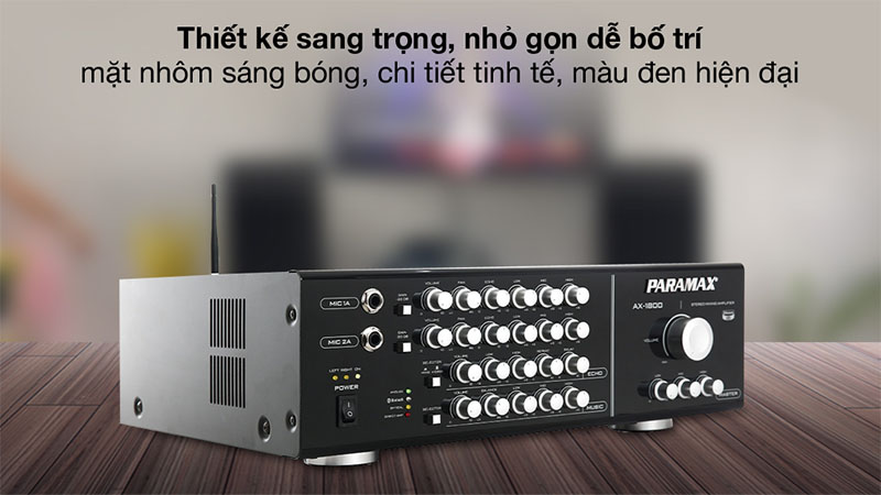 Amply karaoke Paramax AX-1800 - Hàng chính hãng