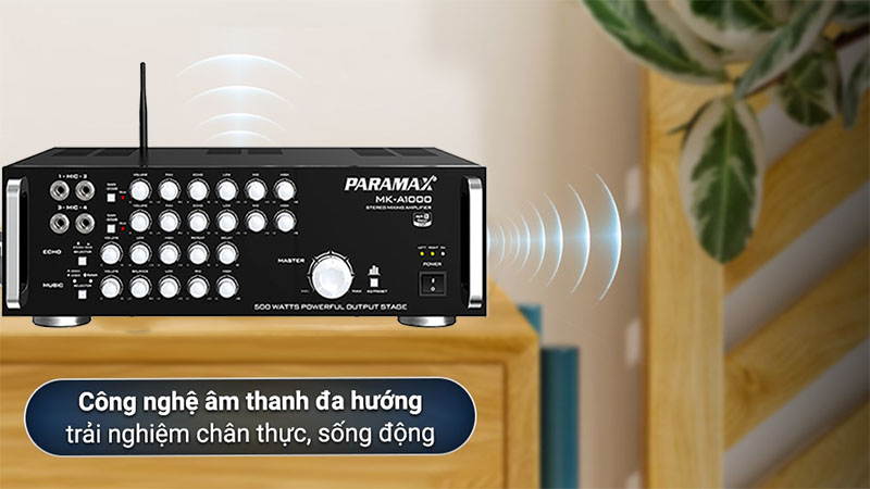 Amply karaoke Paramax MK-A1000 - Hàng chính hãng