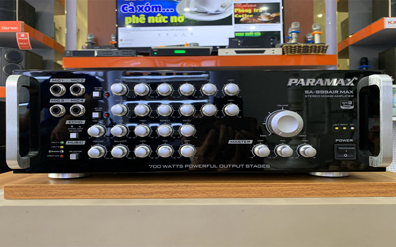 Amply karaoke Paramax SA-999 AIR Max - Hàng chính hãng