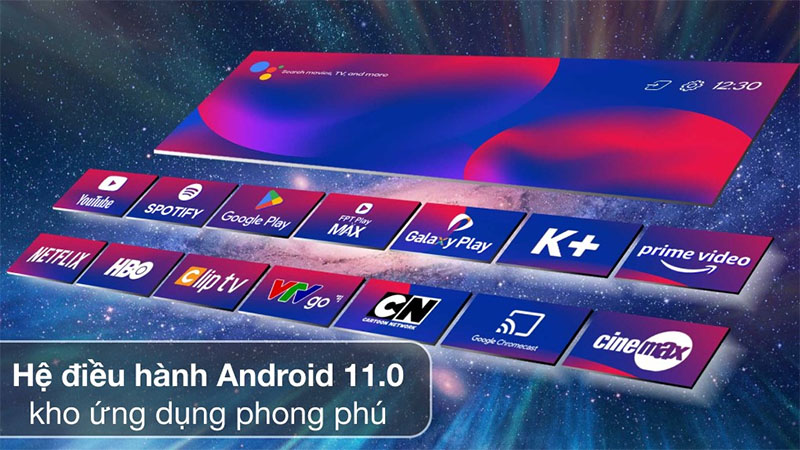 Android Tivi Casper 4K 50 inch 50UGA610 - Hàng chính hãng