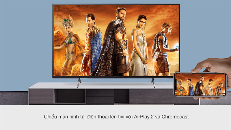 Android Tivi Sony 4K 50 inch KD-50X80J/S - Hàng chính hãng