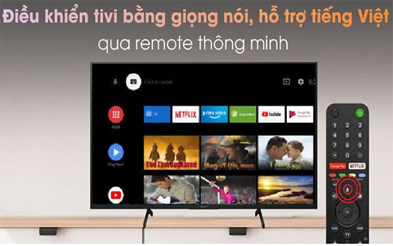 Android Tivi Sony 4K 65 inch KD-65X7500H - Hàng chính hãng