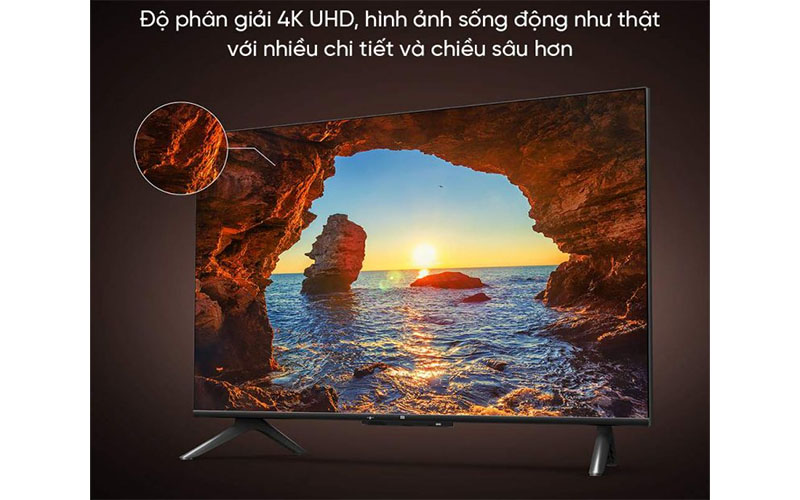 Android Tivi Xiaomi 4K P1 55 inch L55M6-6ARG - Hàng chính hãng