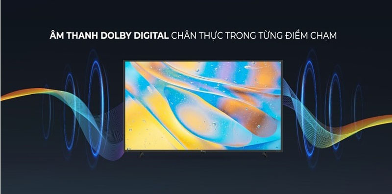 Android tivi Sharp 4K 50 inch 4T-C50DK1X - Hàng chính hãng