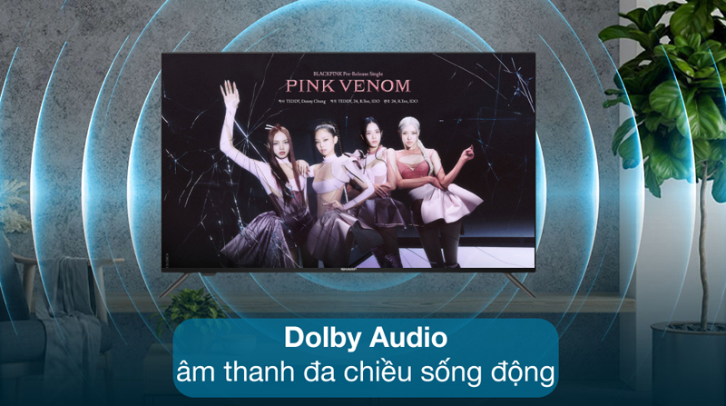 Android Tivi Sharp 32 inch 2T-C32EG2X - Hàng chính hãng