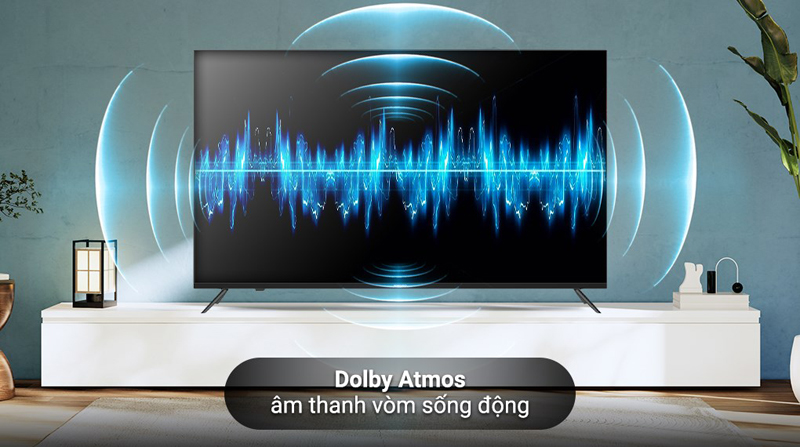 Android Tivi Sharp 4K 55 inch 4T-C55EK2X - Hàng chính hãng