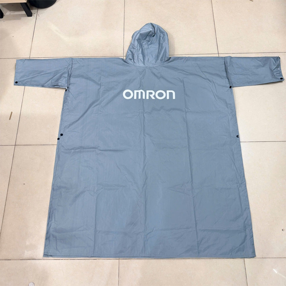 Áo mưa cao cấp OMRON Xám - Hàng chính hãng