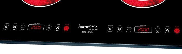 Bếp hồng ngoại đôi Homemax HMHN-HM-40D2 - Hàng chính hãng