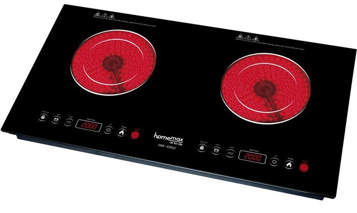 Bếp hồng ngoại đôi Homemax HMHN-HM-40D2 - Hàng chính hãng