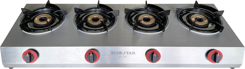 Bếp gas 4 lò Bluestar BS-04K - Hàng chính hãng