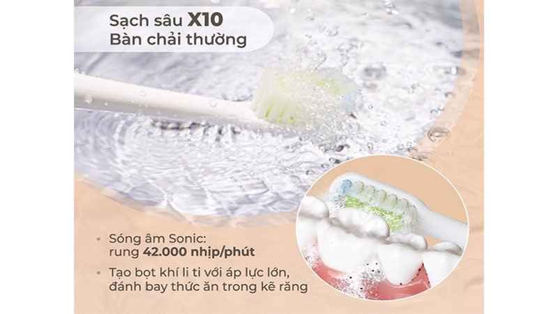 Bàn chải điện Halio Sonic SmartClean Electric Toothbrush - Hàng chính hãng