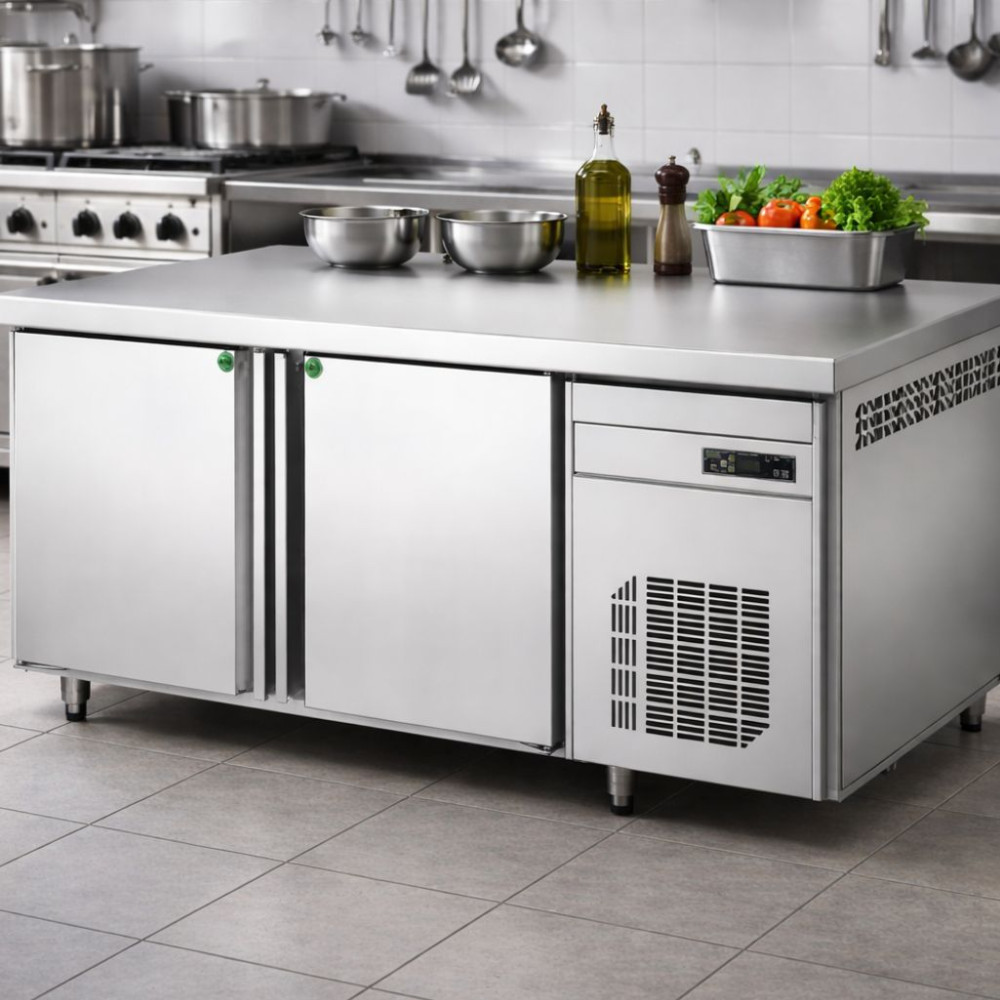 Bàn đông inox 2 cánh CVSA SPFD-360LD - Hàng chính hãng