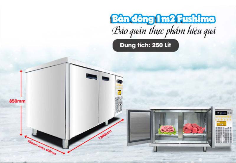 Bàn đông inox Fushima FSM-BDCI 1.2 - Hàng chính hãng