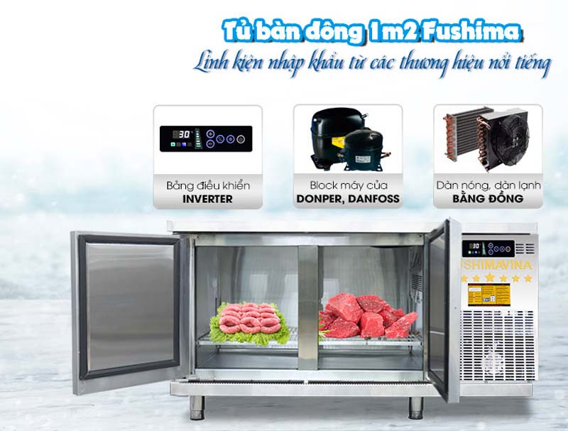 Bàn đông inox Fushima FSM-BDCI 1.2 - Hàng chính hãng