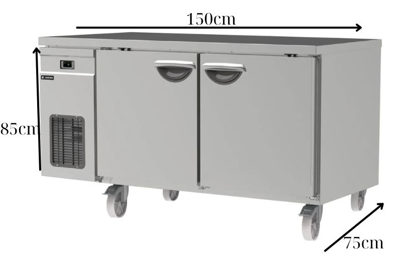 Bàn đông inox 2 cánh Sanden SCF3-1500I  - Hàng chính hãng