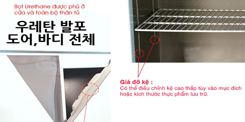 Bàn đông inox Kistem KIS-XFT15F - Hàng chính hãng
