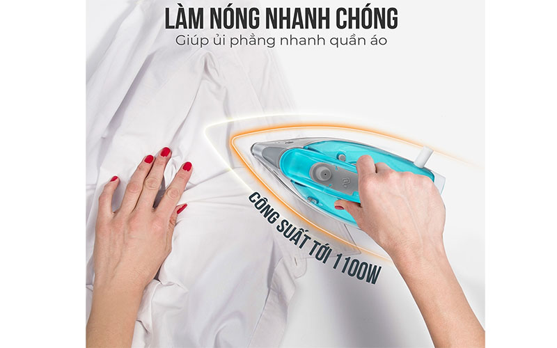 Bàn là hơi nước Elmich SIE-3438 - Hàng chính hãng