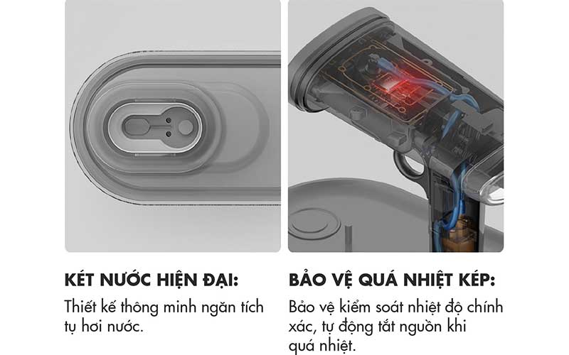Bàn là hơi nước cầm tay Dingo DHS1200 - Hàng chính hãng