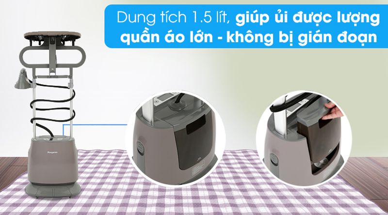 Bàn ủi hơi nước đứng Kangaroo KG75B11 - Hàng chính hãng