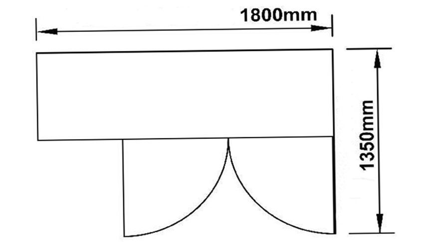  Tủ mát bàn 2 cánh Berjaya BS2DC6/Z - Hàng chính hãng