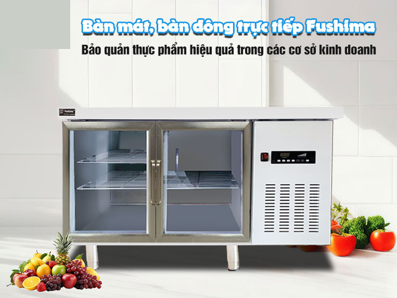 Bàn mát cánh kính 1m5 Fushima FSM-BLCK 1.5 - Hàng chính hãng