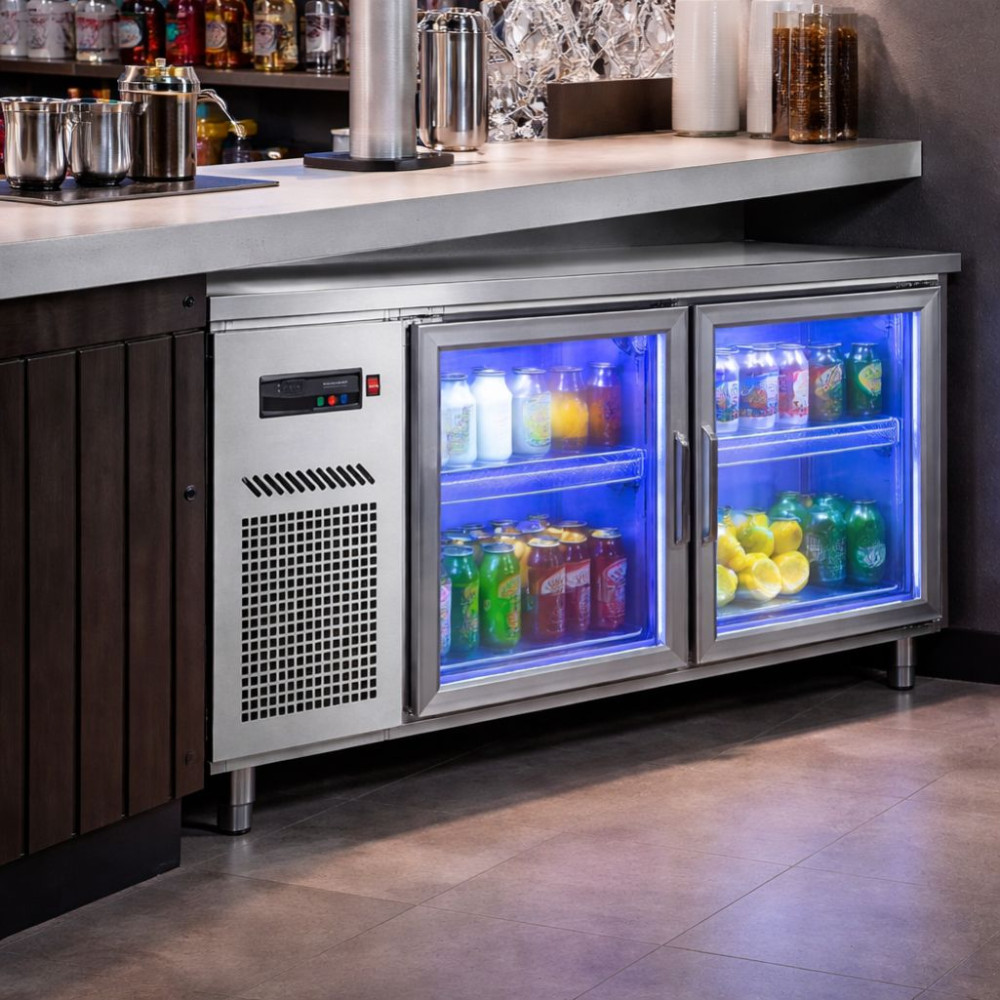 Bàn mát cánh kính CVSA SPFD-480-1580LCBL - Hàng chính hãng