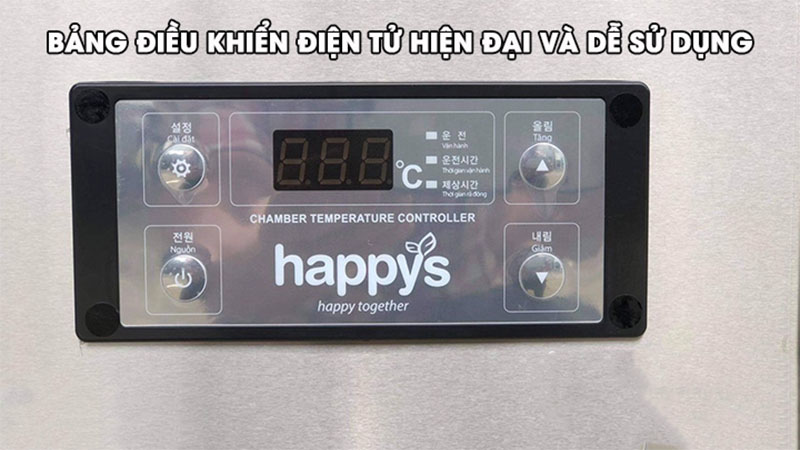 Bàn mát cánh kính Happys HWA-1500TRG - Hàng chính hãng