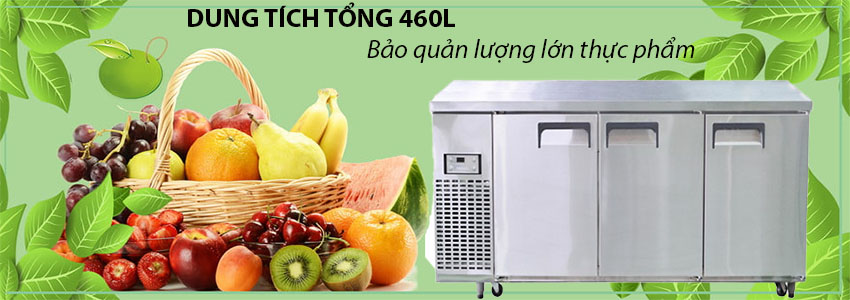 Bàn mát công nghiệp 3 cánh gián tiếp Happys HWI-1800TR - Hàng chính hãng
