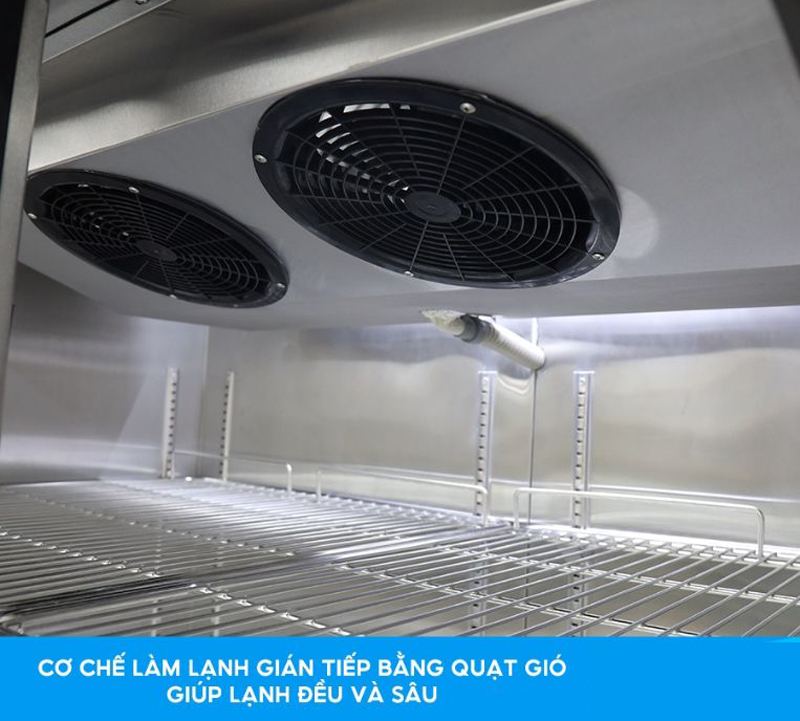 Bàn lạnh inox 3 cánh Fushima FSM-BLCIQ 1.8 - Hàng chính hãng