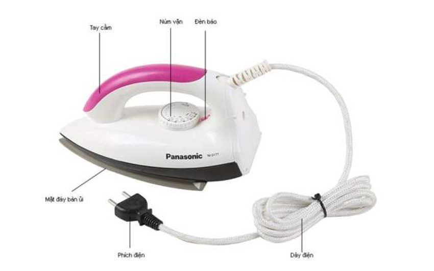 Bàn ủi khô Panasonic NI-317T - Hàng chính hãng