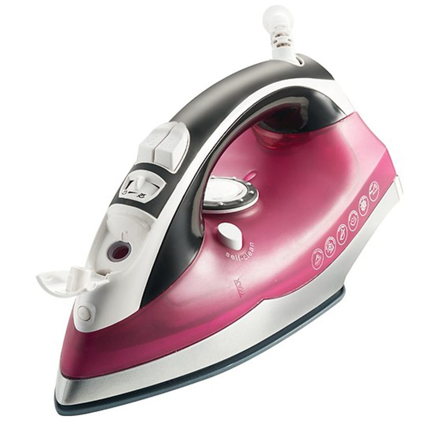 Bàn ủi hơi nước Lock & Lock ENI331RED - Hàng chính hãng