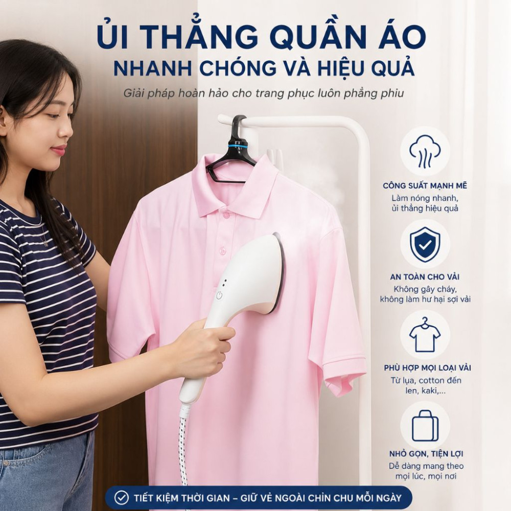Bàn là hơi nước Lumias 330ml LSI-330 - Hàng chính hãng